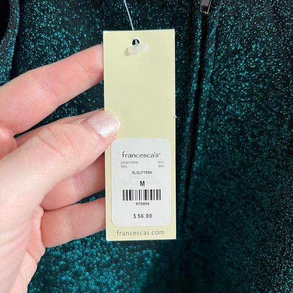 BRAND NEW Trixxi Glitter Knit Mini Dress - Picture 5 of 7